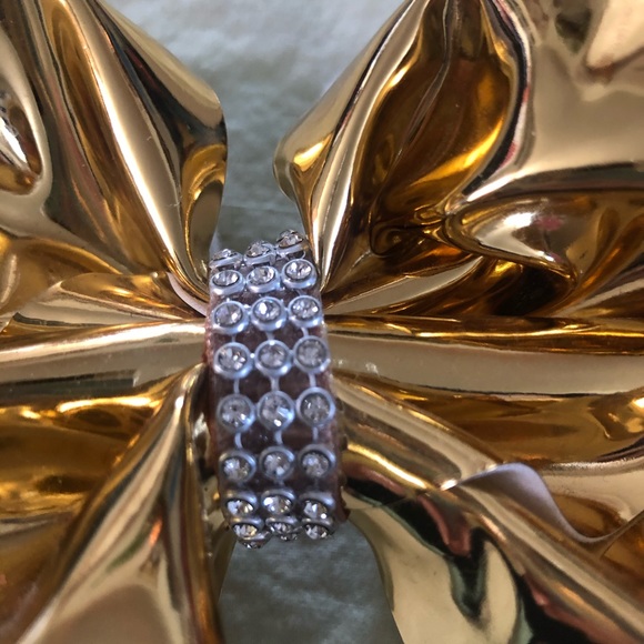 Large JoJo Siwa gold metallic bow Nickelodeon - Picture 4 of 7